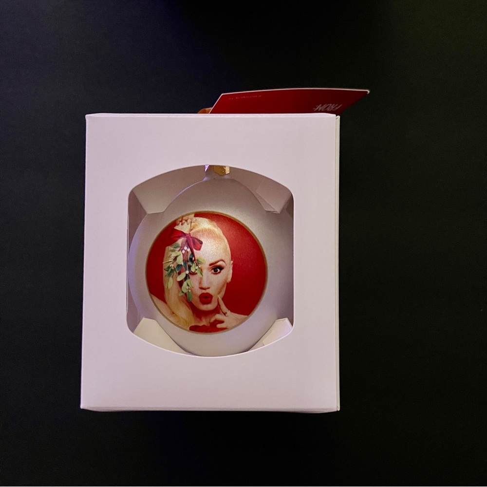 Gwen Stefani Christmas Ornament